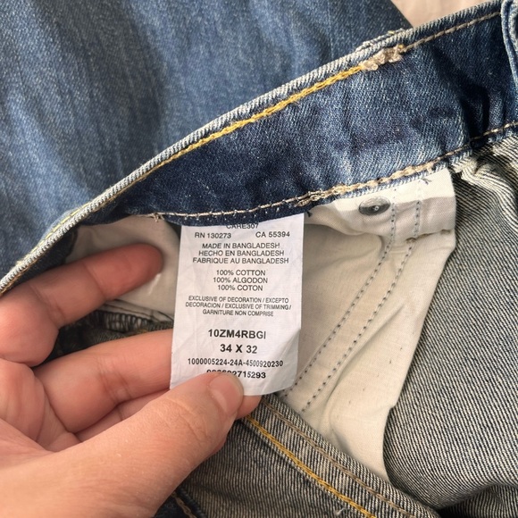 Wrangler Authentics Relaxed Fit Boot Cut Jeans 34/32 Medium Indigo - Picture 9 of 14